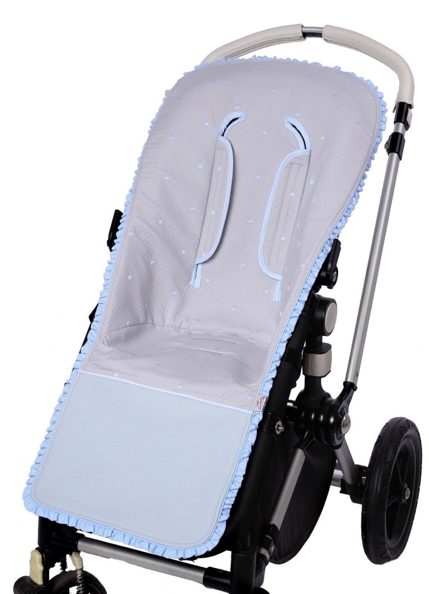 Funda para Silla Verano Gris Celeste Bebiti - Nanetes